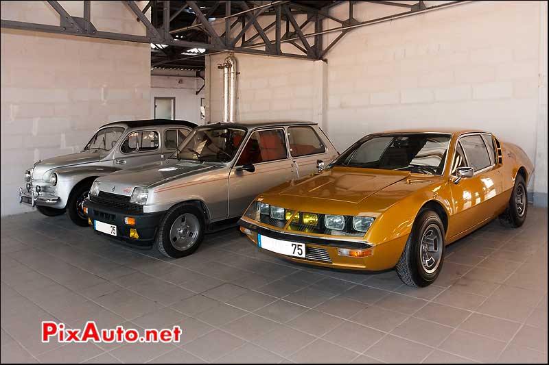 alpine A310 R5 alpine et 4CV decouvrable