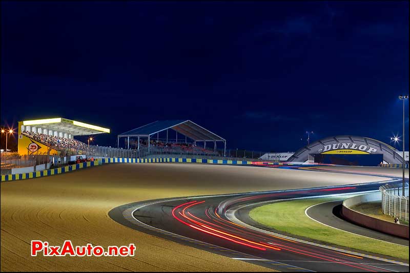 Passerelle Dunlop de nuit, Le Mans Classic