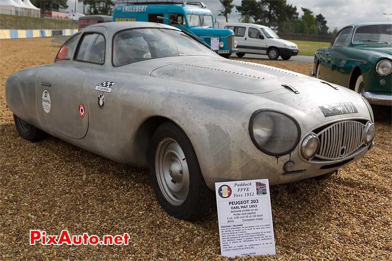 Peugeot 203 Darlmat, Le Mans Classic