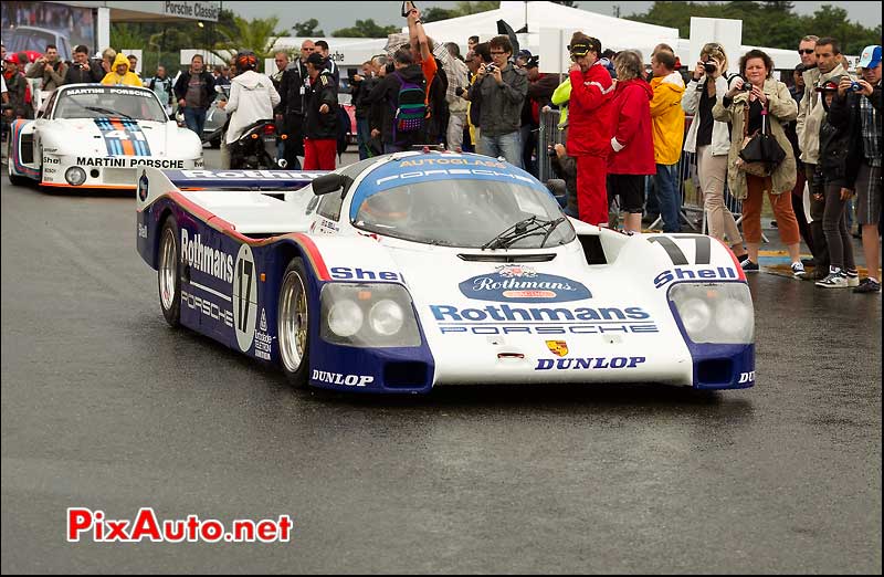 Prototype Porsche 962C Rothmans, Le Mans Classic