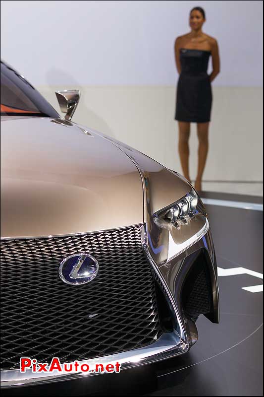 calandre concept-car Lexus LF-CC mondial automobile 2012