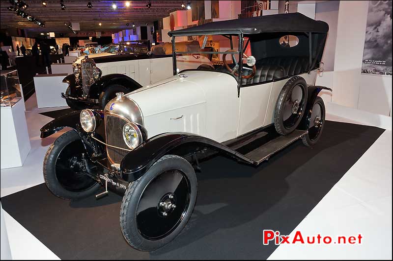 citroen type A-10HP Torpedo de 1919 mondial automobile