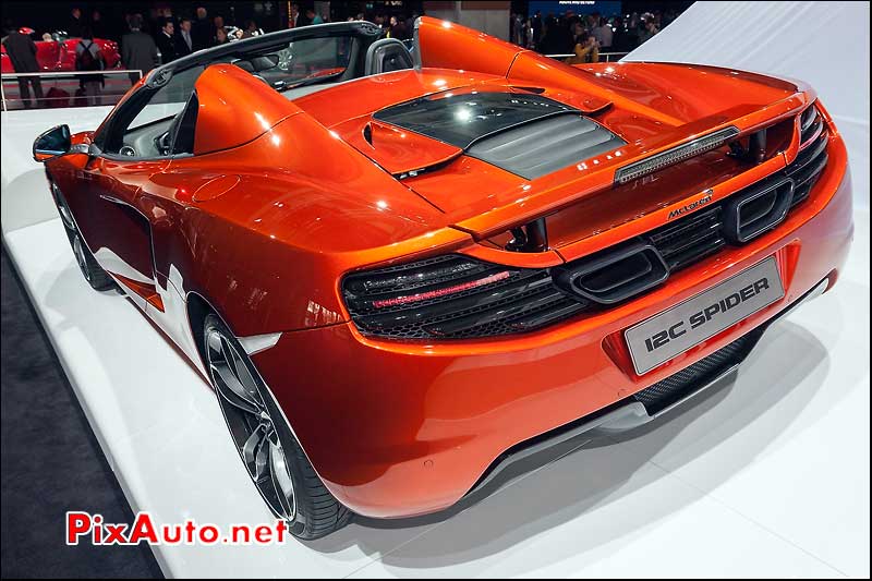 McLaren MP4-12C Spider mondial automobile 2012