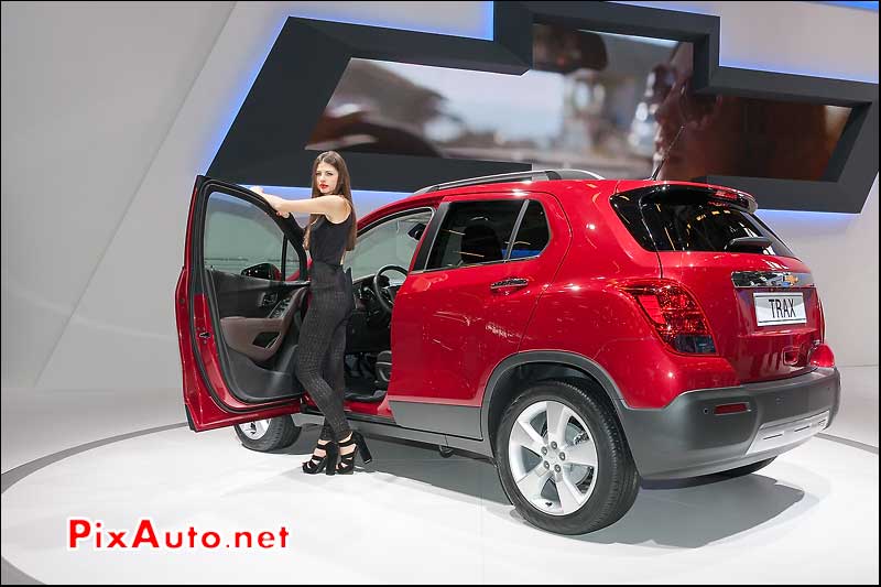 news chevrolet trax mondial automobile 2012