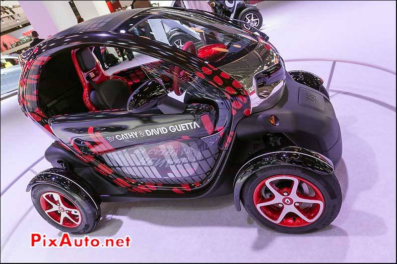 Nouveau Renault Twizy Cathy et David Guetta