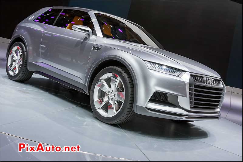 showcar audi crosslane coupe mondial automobile 2012