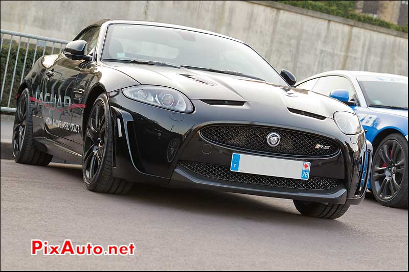 Jaguar XKR-S cabriolet 19e rallye de paris