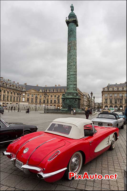 chevrolet corvette c1 de 1958 randonnee automedon