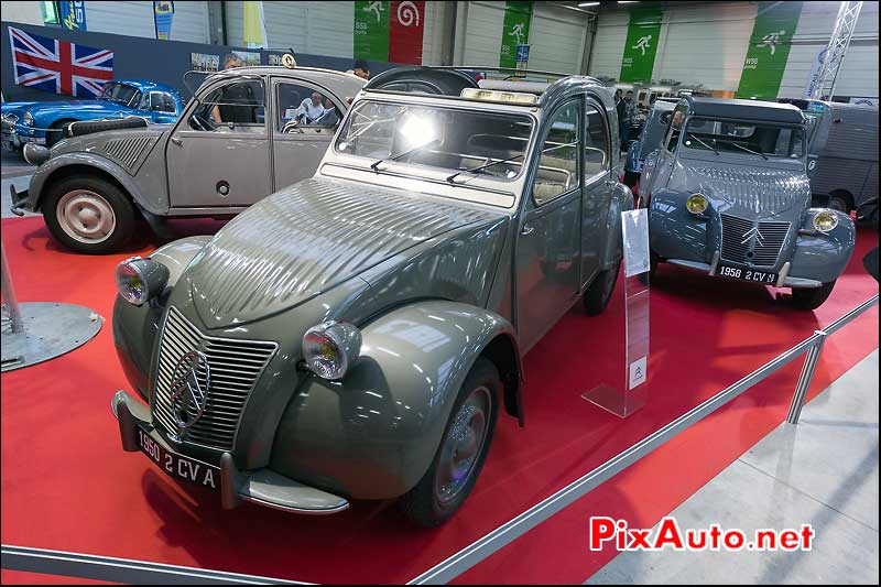 citroen 2cv de 1950 salon automedon