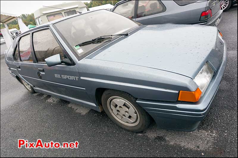 youngtimer citroen bx sport parking salon automedon