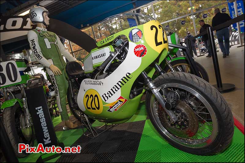 kawasaki 500H1R de Christian Leon Salon Moto Legende