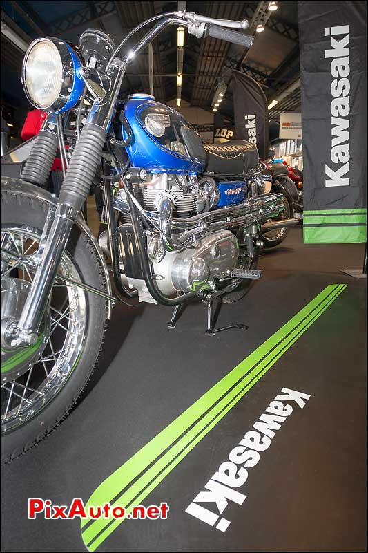 Kawasaki W650 W2TT Scrambler Salon Moto Legende