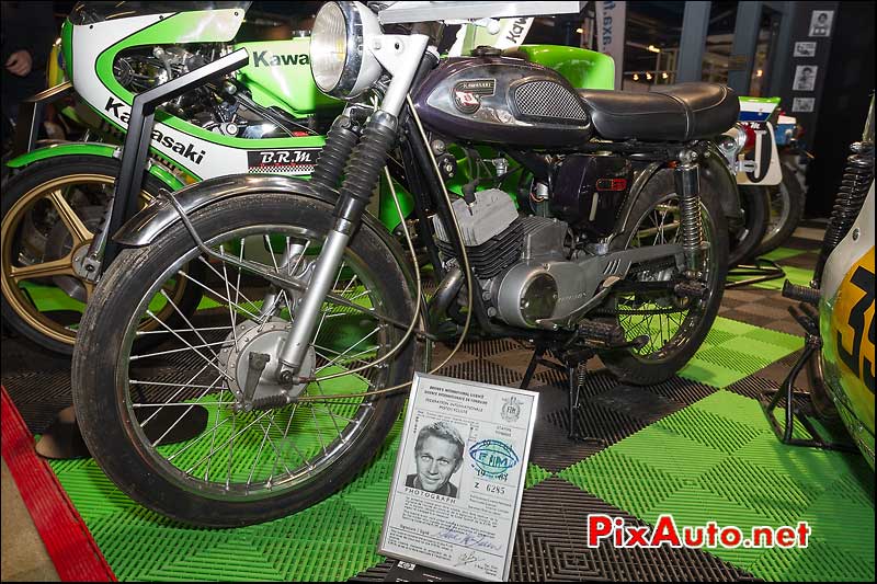 retrospective kawasaki Salon Moto Legende modele 90SS