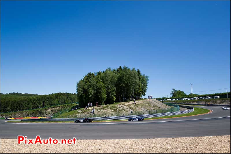 courbe Bruxelles a SPA-Francorchamps