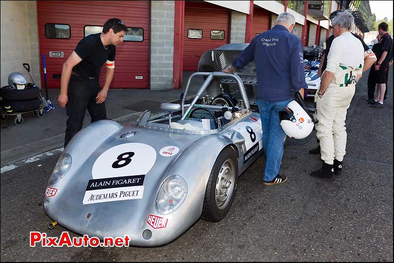 porsche 550a de 1959 stands spa-francorchamps