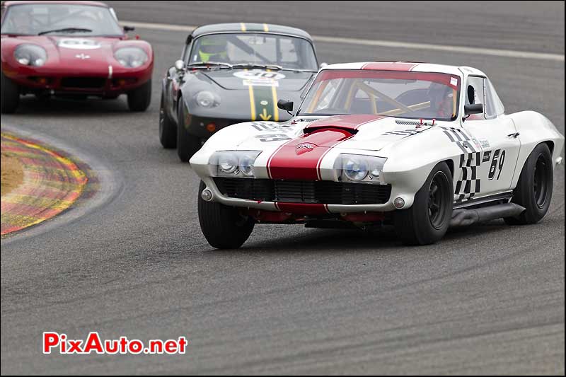 chevrolet corvette de 1965 n°69 driver Beltramelli-Jose