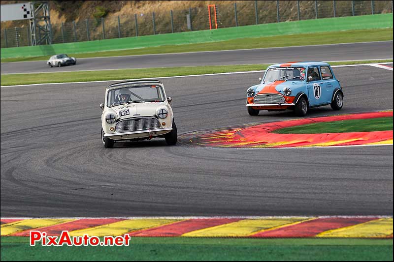 mini austin chicane spa-francorchamps