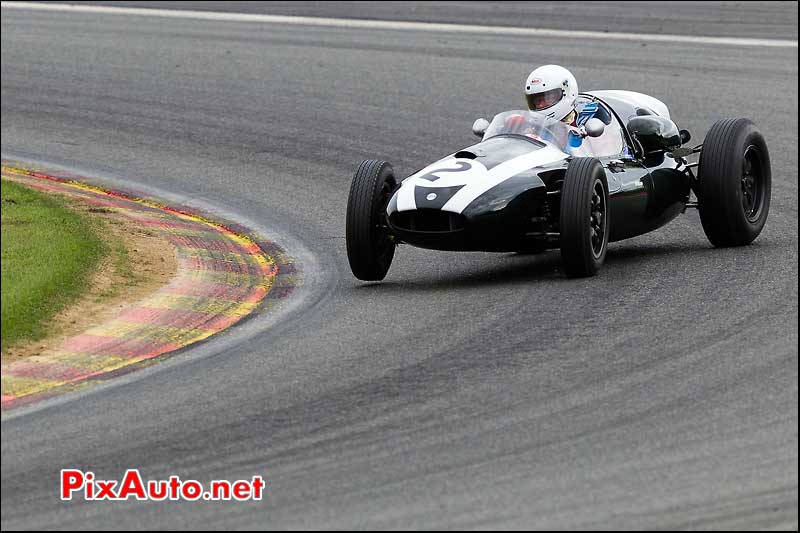 cooper t45/51 de 1958 driver Jolley-Rod