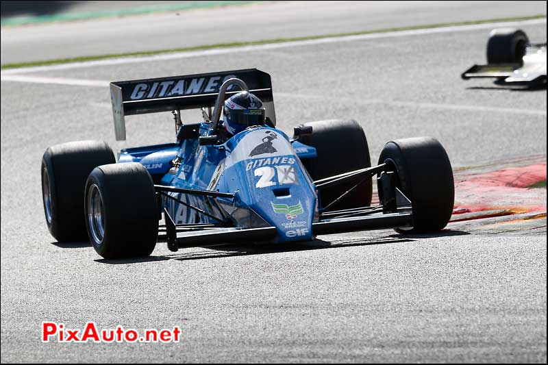 f1 ligier js21 de 1983 Driver Scheibner-Timo