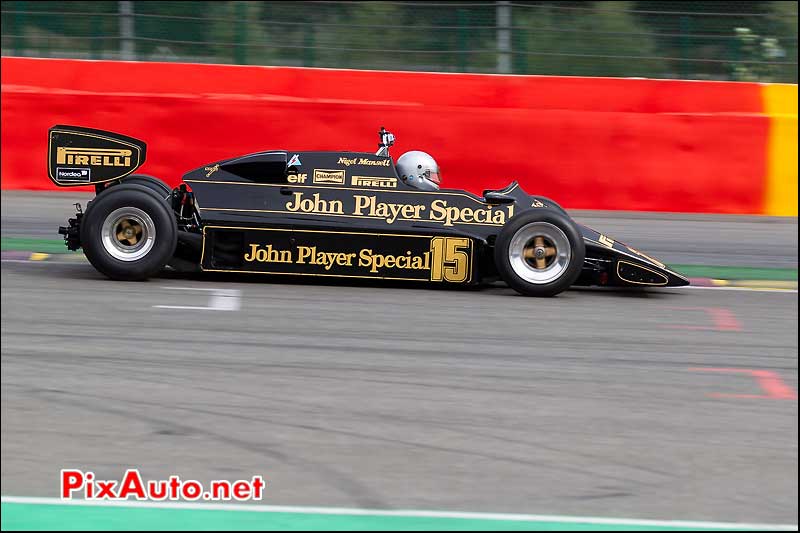 f1 lotus 92/5 de 1983 Driver Wills-Roger