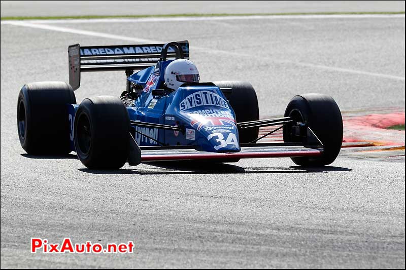 f1 tyrrell 012 de 1984 Driver Simmonds-Ian