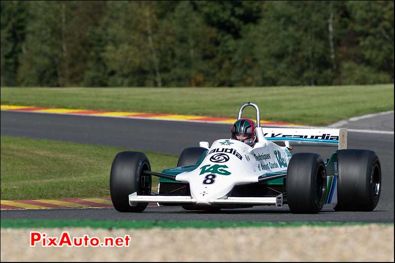 f1 williams fw07d de 1981 Driver Meins-R.ichard