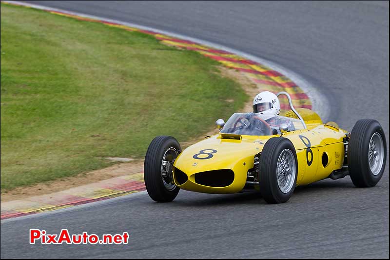 ferrari 156 driver Biekens-Jan historic gp cars spa-francorchamps