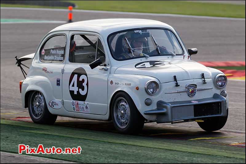 fiat 1000 abarth, circuit SPA-Francorchamps