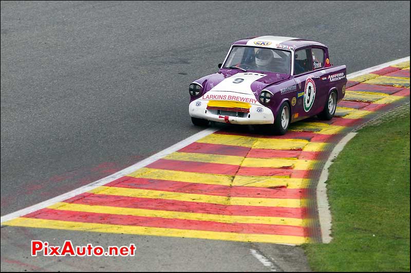 ford anglia n9, circuit SPA-Francorchamps