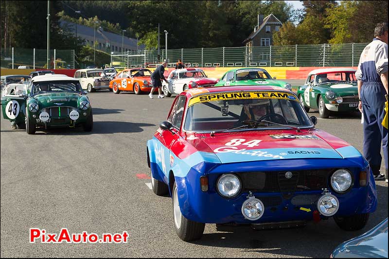 grille de depart spa six hours 2012