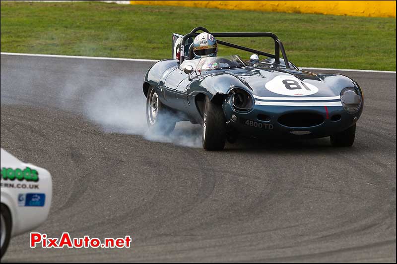 jaguar d-type n81, circuit SPA-Francorchamps