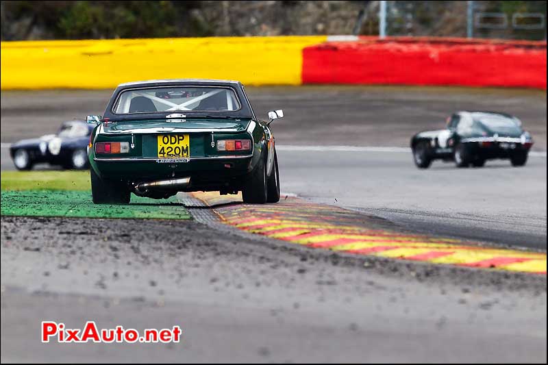 jensen healey n°28 sortie de bruxelles