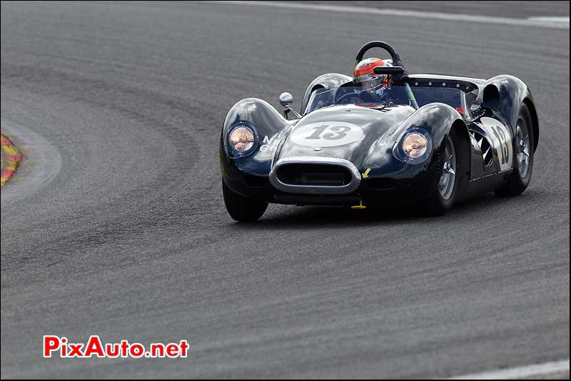 lister knobbly n°13 driver Shaun-Lynn