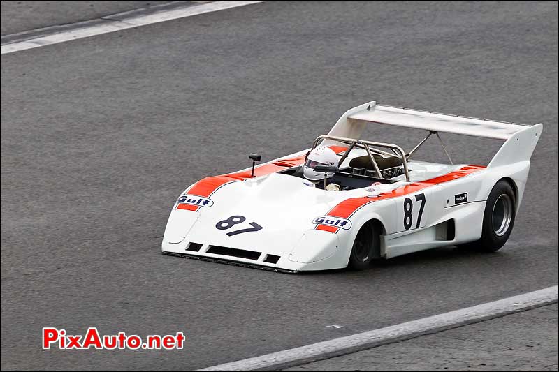 lola t292 de 1973 n°87 driver Monteverde Carlos