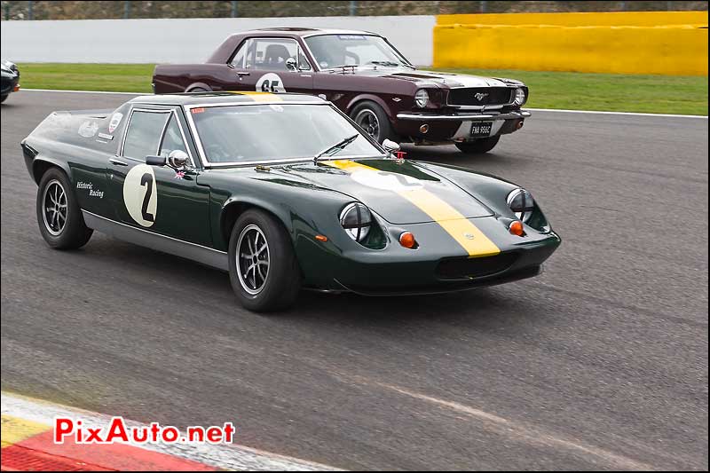 lotus europa n°2 plateau hscc spa-francorchamps