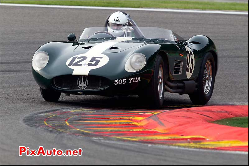 maserati 300s n°125 spa-francorchamps