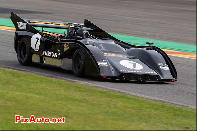 mclaren m8f de 1972 driver Campagne-Michiel serie can-am