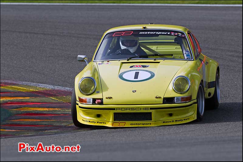 porsche 911rsr de 1973 n°1 driver Bates-Mark