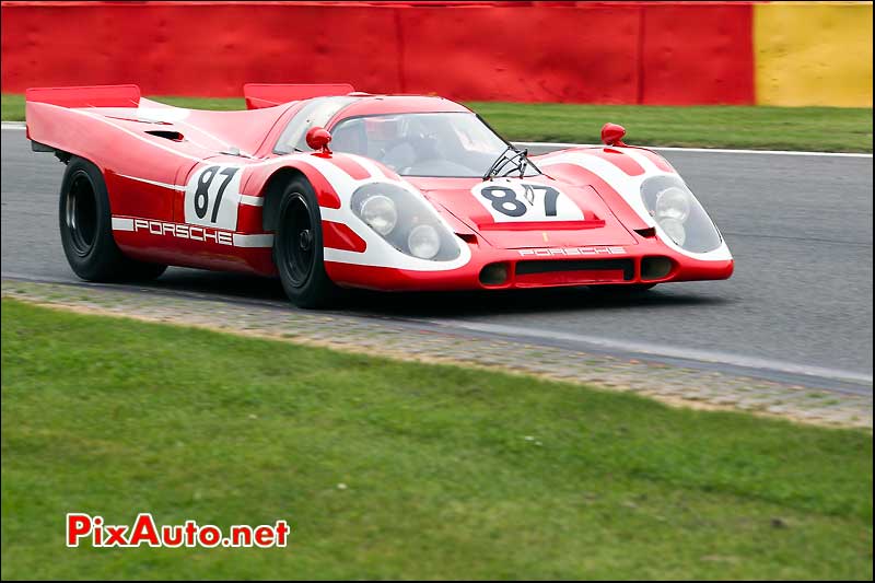 porsche 917 de 1969 n°87 driver Monteverde-Carlos Pearson-Gary