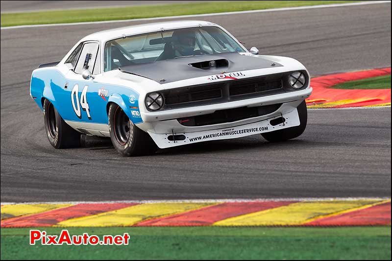 plymouth hemicuda de 1970 driver Schwartz-Christophe