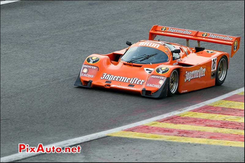 porsche 962c eau rouge spa-francorchamps