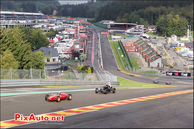 raidillon eau rouge historic grand prix cars association