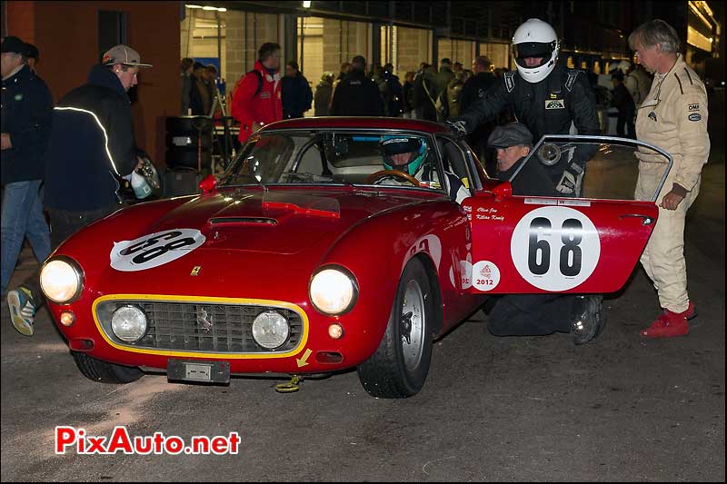 ferrari 250gt swb aux stands spa six hours