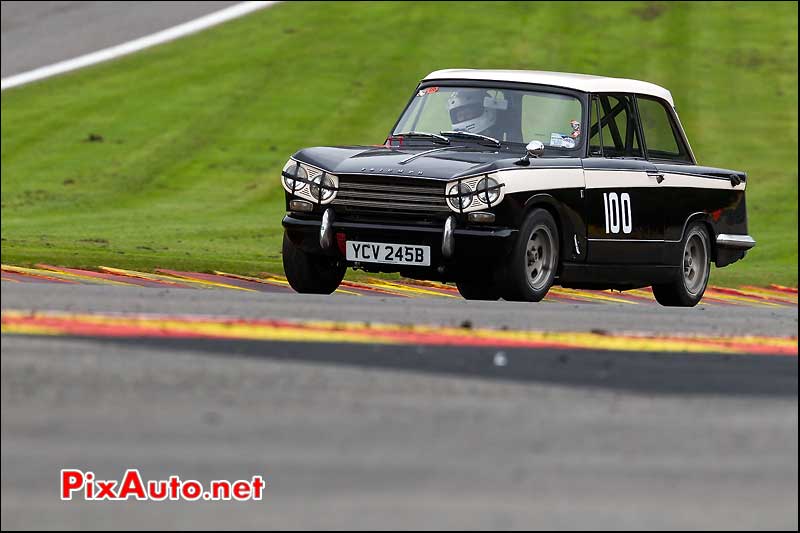 triumph vitesse n100, circuit SPA-Francorchamps