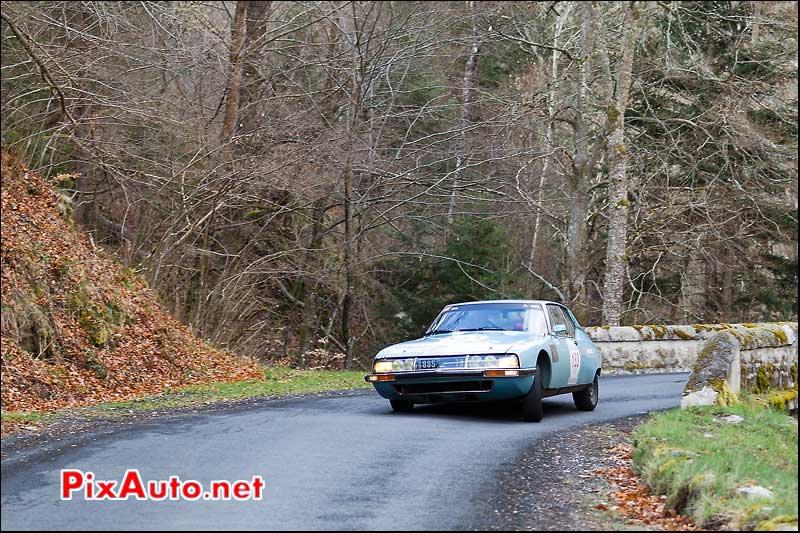 citroen sm maserati route de montagne tour auto