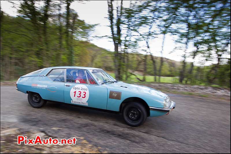 citroen sm maserati petite route de montagne TAO