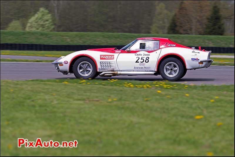 chevrolet corvette de cyril despres circuit de bresse