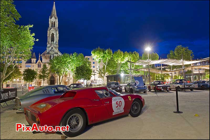 ferrari 250lm au parc ferme de nimes