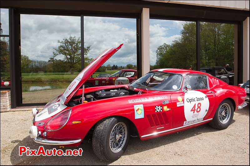 ferrari 275 gtb/c chateau epeysolles tour auto