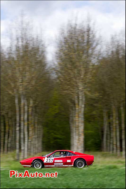 ferrari 308 Gr4 de Andrew Beverley tour auto